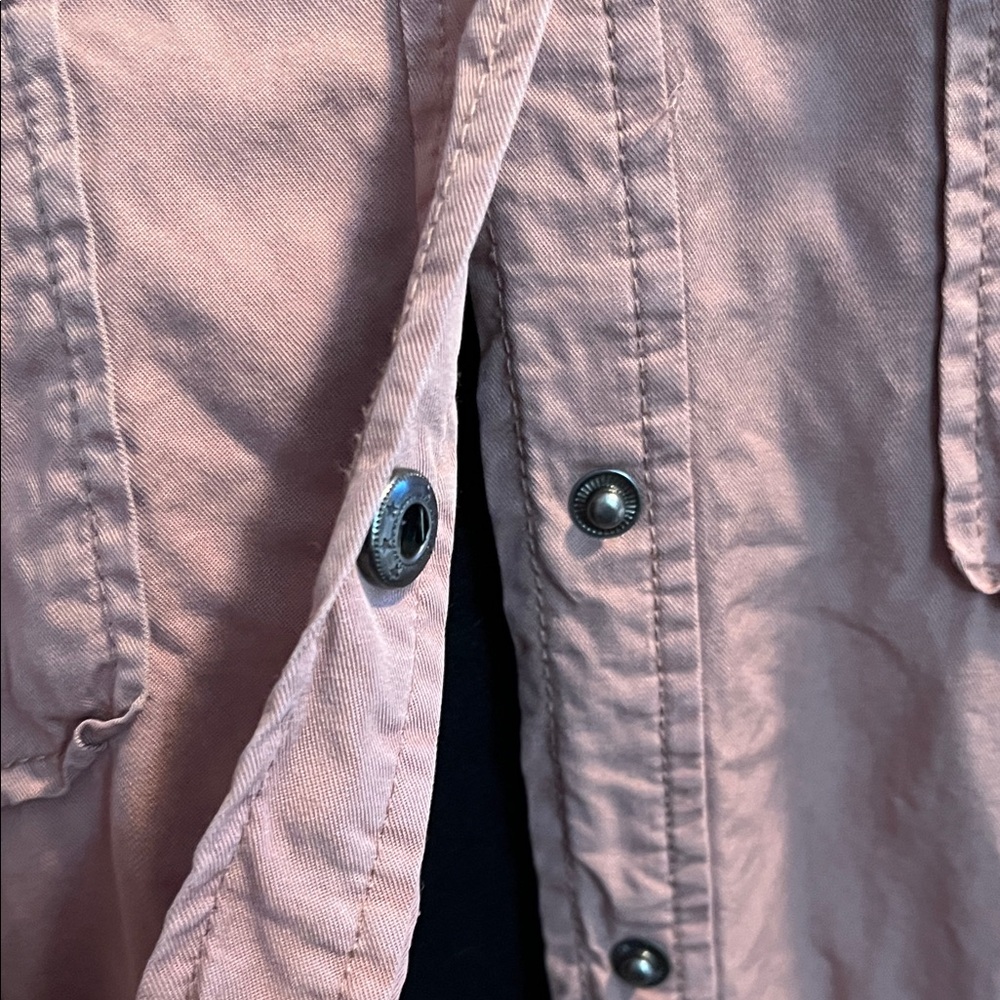 Pink Button-Up Shirt - Picture 6 of 9